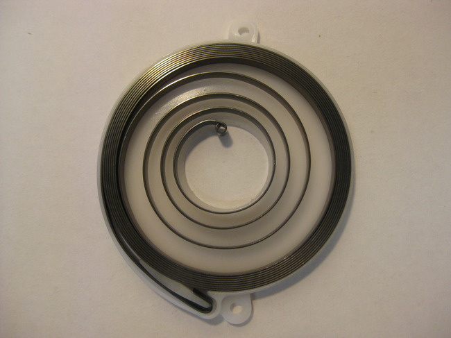 New style starter spring for Stihl TS410, TS420, TS480i and TS500i cut-off saw.